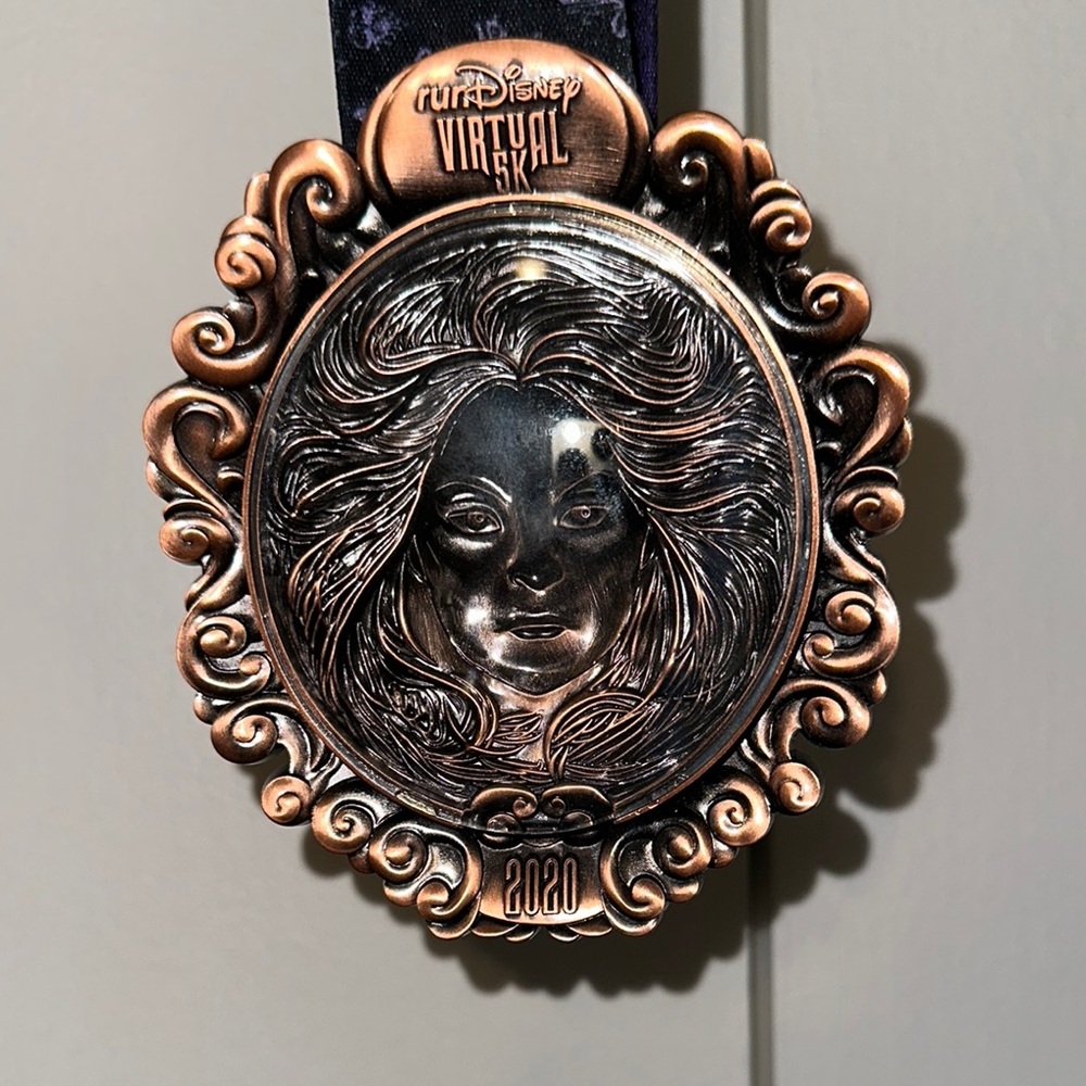 RunDisney Virtual 5k series 2020 Madam Leota 5k Medal